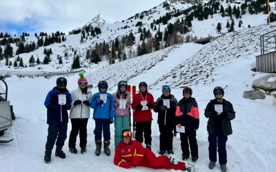 Hodgson Academy had a great time skiing!