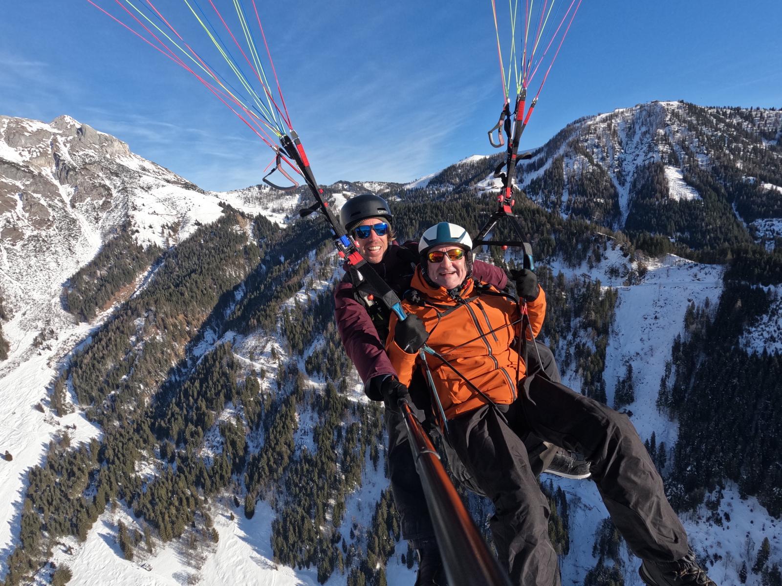 Tabdem Paraglider at New Year