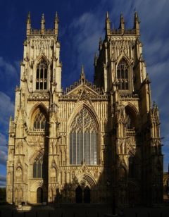 598px York Minster Blue Sky